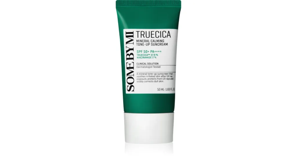 TRUECICA MINERAL CALMING TONE-UP SUNCREAM 50ml 50+PA++++