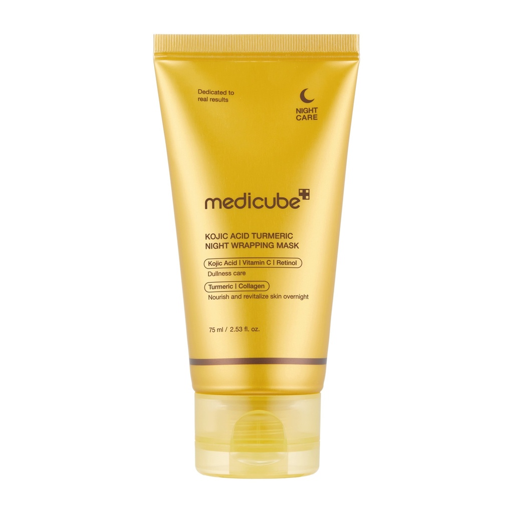 Kojic Acid Turmeric Night Wrapping Beauty Mask, 2.53 Fl Oz (75 Ml)